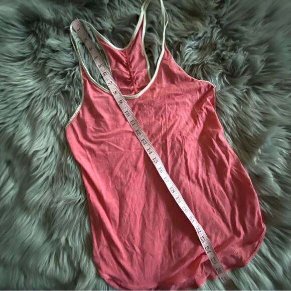 Lululemon Sheer Pink Stripe Tank, S - Picture 9 of 9